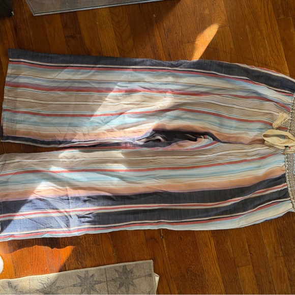 Striped Multicolor Wide-Leg Pants - Picture 2 of 2